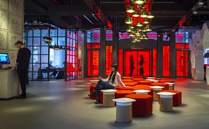 Radisson Red Bryssel lobby