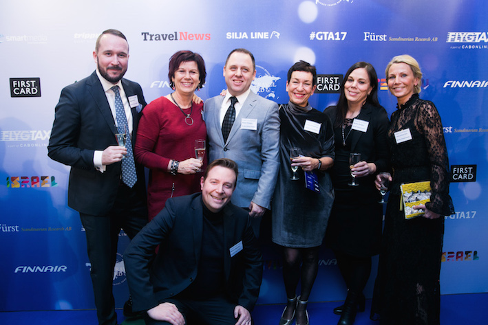 Nordic Choice Hotels har samlat styrkan: Mattias Büman, Kari Bente Lehmann, Jesper Ersbäck, Susanna Blomstervall, Marléne Bergzén, Lisen Lindstam Falck och Marcus Majewski. Foto: Olof Grind