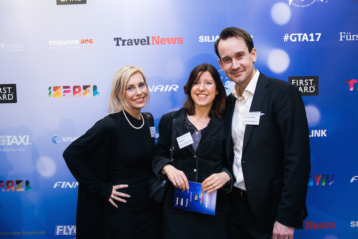 Lina Sjölund, Liniz Travel, Iris Müller, Tyska Turistbyrån, och Christian Muda, Matochresebloggen. Foto: Olof Grind