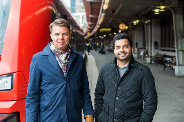 Alok Alström och Johan Söör