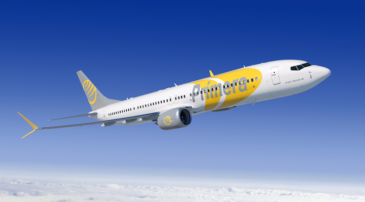 Bildresultat för primera air boeing 737 max