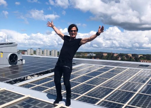 comfort hotell solna Petter stordalen tak