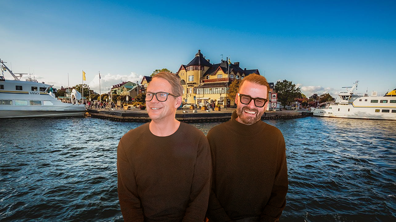 Stefan Strömberg och Jesper Ahlbom.