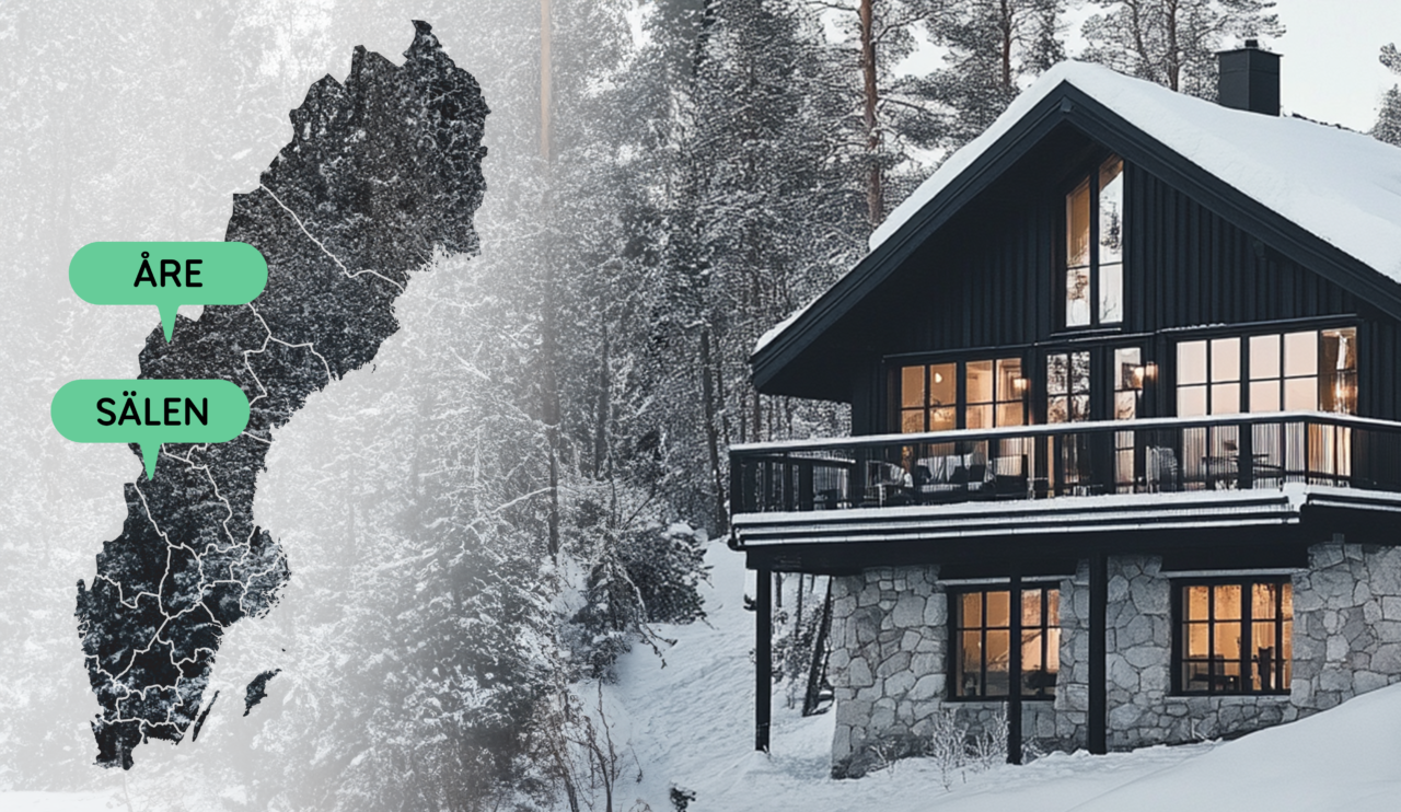 Utbudschock och prisfall på fjällstugor i Sälen och Åre