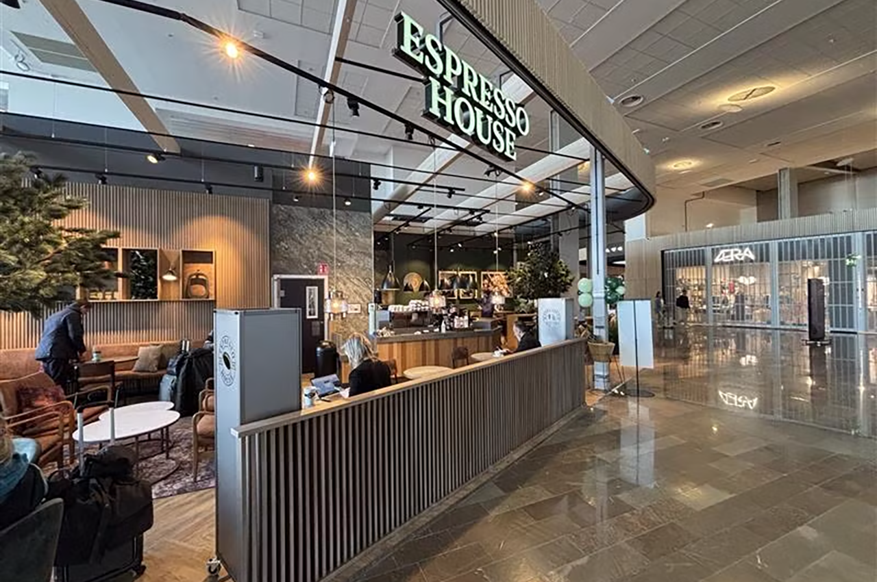 Espresso House har öppnat på Arlandas Marketplace