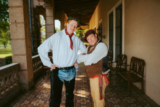 Mauri Hermundsson och Per Morberg.