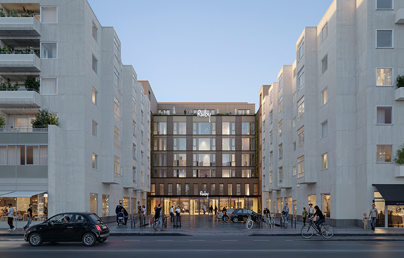 Ruby öppnar sitt första hotell i Köpenhamn