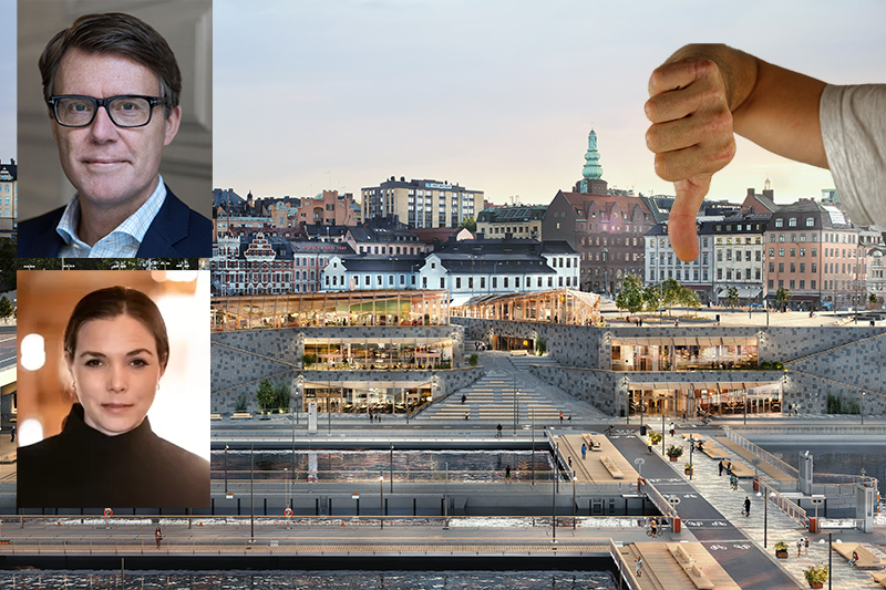 Svenska Brasseriers vd Michael Porseryd och Stureplansgruppens vice vd Jennica Jonsson.