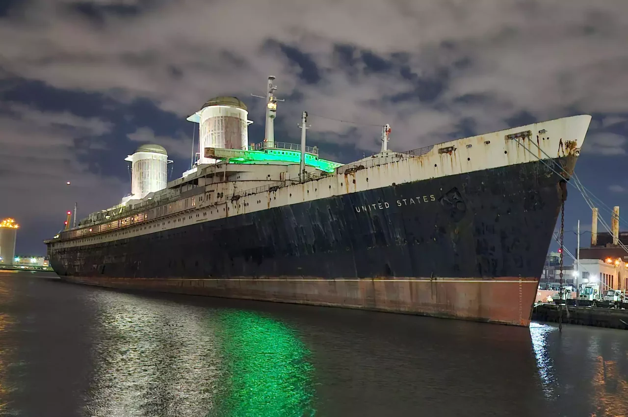 Legendarisk atlantångare blir världens största konstgjorda rev Legendarisk atlantångare blir världens största konstgjorda rev