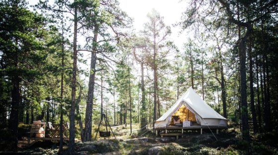 Happie Camp får grönt ljus för glamping på Arnön