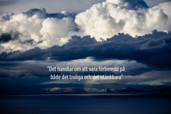 Därför är krisberedskap det nya researgumentet