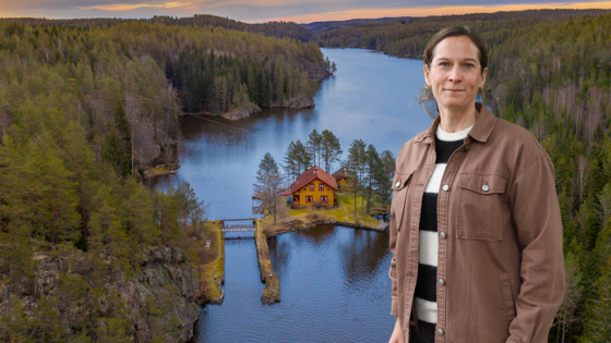 "Vi ville hitta ett sätt att både skapa mer reslust till området här och nu, men också bygga ett långsiktigt verktyg för att stärka bilden av gränsregionen som attraktiv och levande", säger Renée Eklöf, projektledare för Gränslandet. Foto: Jan Petter Dahl