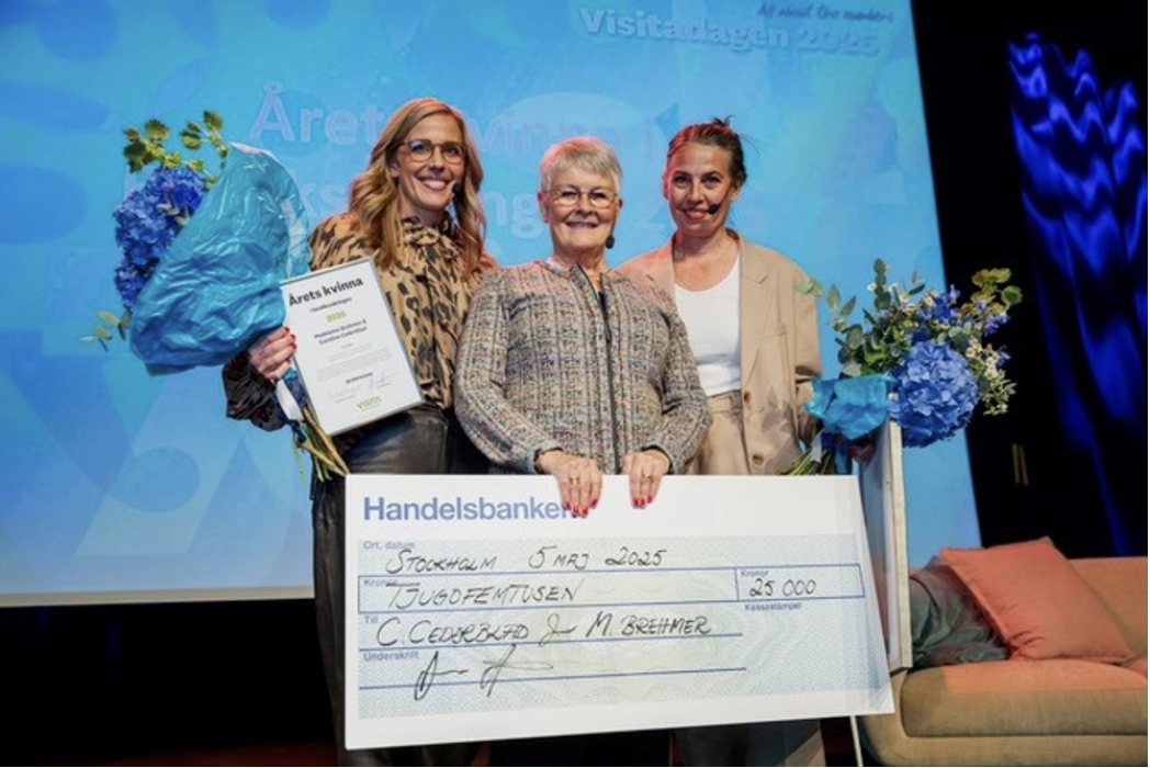 Caroline Cederblad, Maud Olofsson, Madeleine Brehmer. Foto: Pressbild