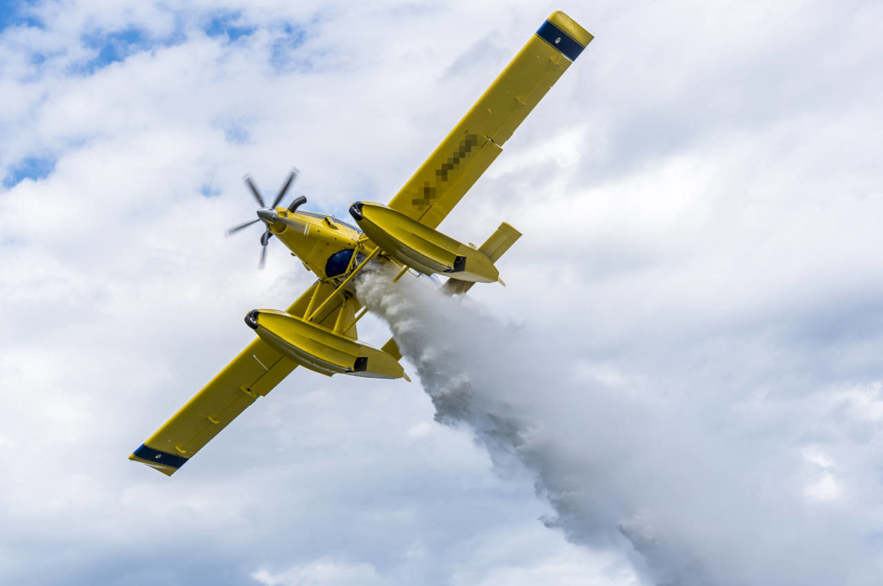 Sverige skickar brandflyg till Bulgarien