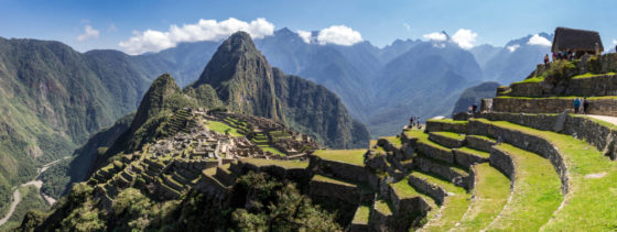 Machu Picchu i Peru behåller förstaplatsen.