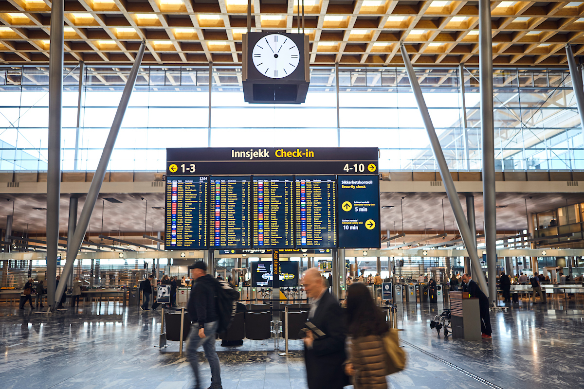 Politiskt storbråk i Norge om inrikesflyget