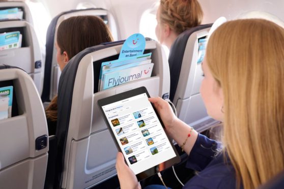 TUI lanserar digital flygupplevelse på 59 plan