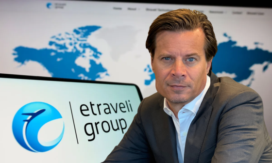 Mathias Hedlund, vd för Etraveli Group. Foto (porträttbild): Lotta Careberg