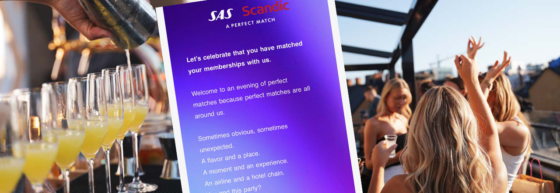 SAS och Scandic slår på stora trumman – bjuder in till medlemsfest i "världsklass"
