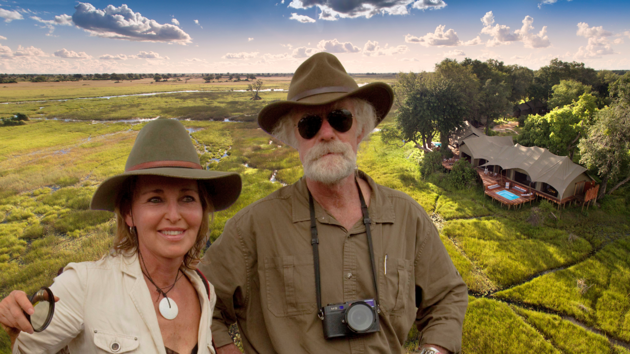 "De svenska gäster vi mött engagerar sig på ett annat, mer grundligt sätt. De delar våra värderingar kring hållbarhet och nyfikenhet på världen. Vi kan lära oss mycket av er, eftersom ni kommer från ett samhälle där hållbarhet är djupt rotat i kulturen och tekniken så avancerad", säger Dereck och Beverly Joubert.