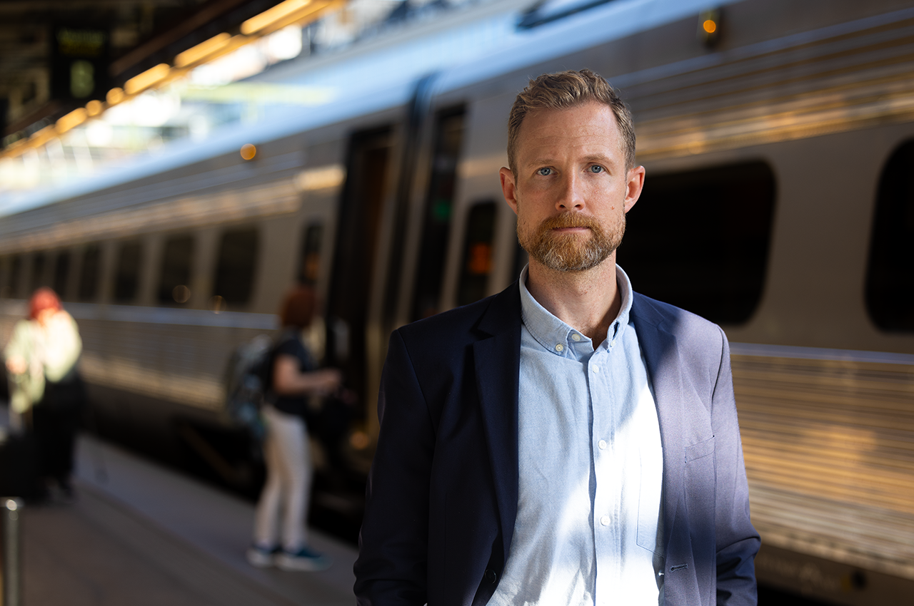 Jonas Olsson, SJ:s presschef.