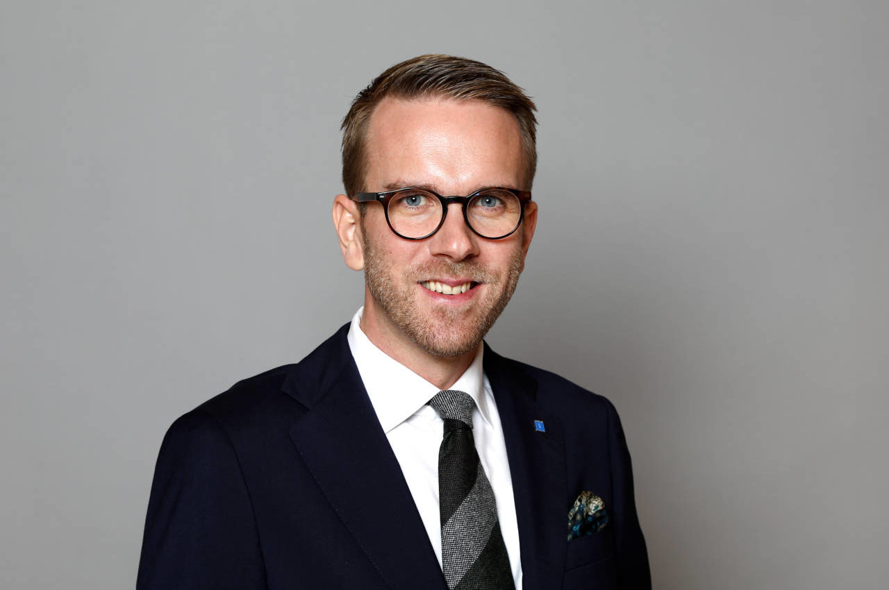 Andreas Carlsson, infrastrukturminister. Foto: Pressbild Andreas Carlsson, infrastrukturminister. Foto: Pressbild