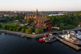 Kungliga Djurgården från ovan. Foto: Johan Danielson