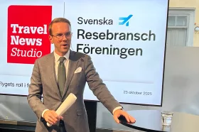 Andreas Carlsson, infrastruktur- och bostadsminister.