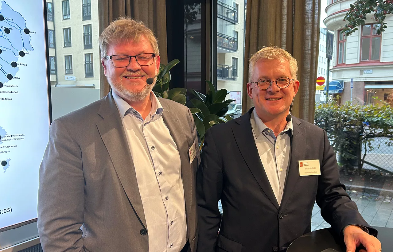 Anders Svensson och Johan Holmér.