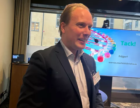 Marcus Morfeldt, näringspolitisk expert på Visita.