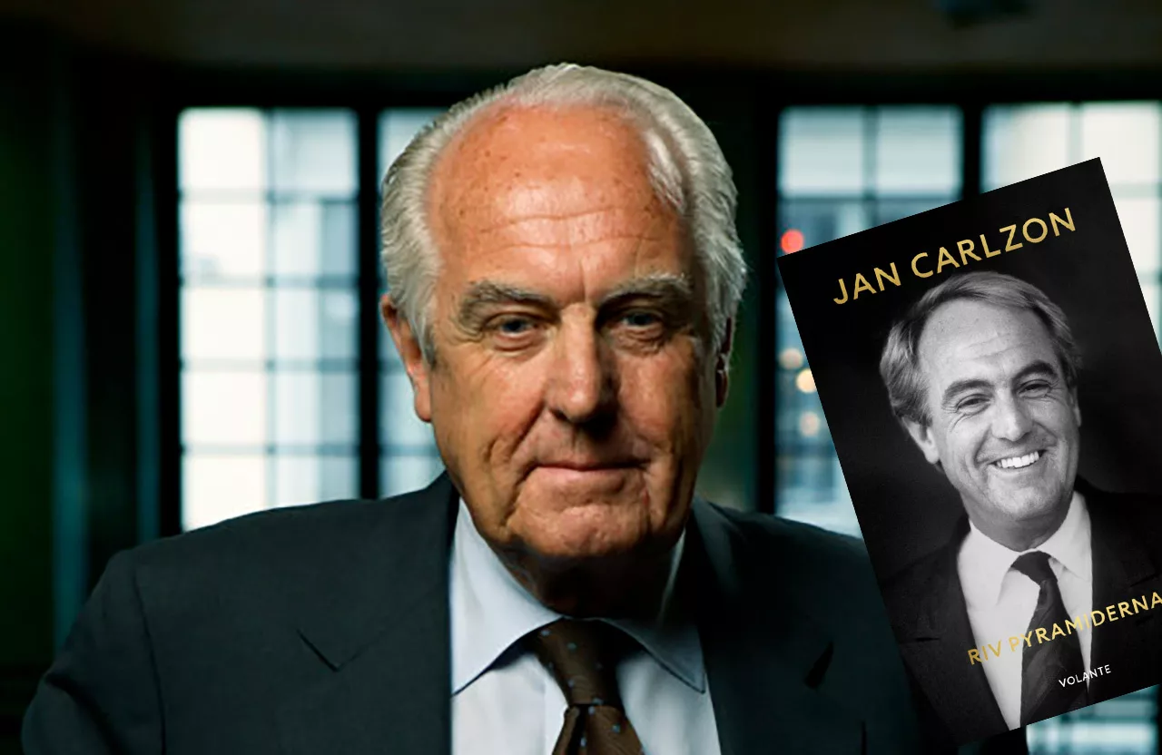 Jan Carlzon. Foto: Volante förlag