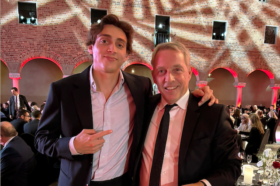 Armand Duplantis och Nils Norberg