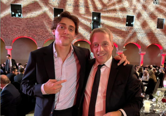 Armand Duplantis och Nils Norberg