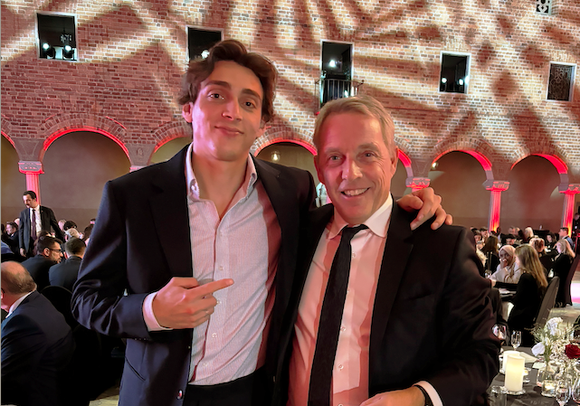 Armand Duplantis och Nils Norberg