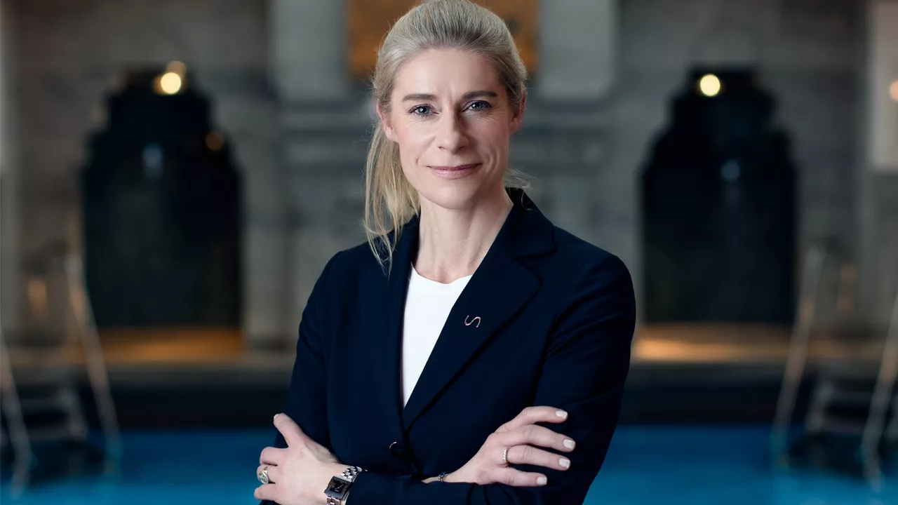 Sunniva Fallan Röd, vd för Sturebadet i Stockholm.
