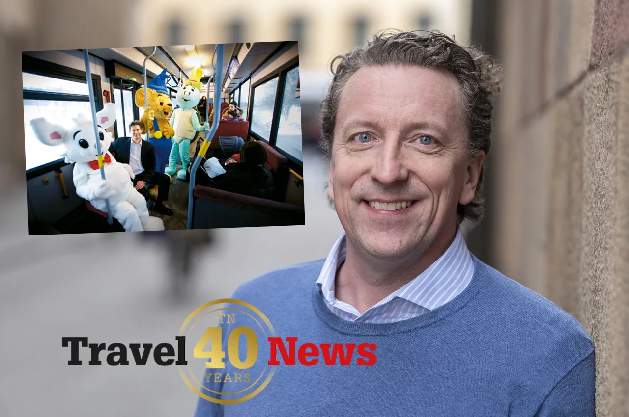 "Det ekonomiska läget kommer att förändras, intresset för det utbud som finns i Sverige är stort bland resenärer och utbudet ligger i linje med i stort sett alla globala resetrender, vilket ju innebär enorma möjligheter för svensk besöksnäring och turism till Sverige," säger Jim Hofverberg, kommunikationschef för Visit Sweden. (Lilla bilden från ett Travel News-jobb 2006.)