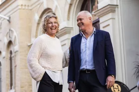 Helene och Pelle Johansson.