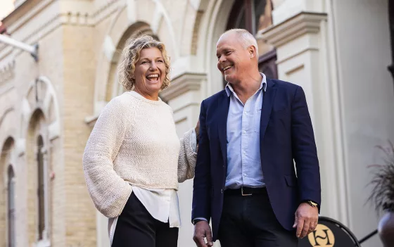 Helene och Pelle Johansson.