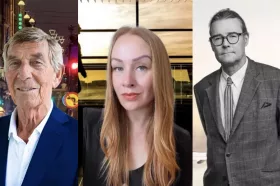 Leif Holmkvist, Linda Iliste och Per Lindvall.