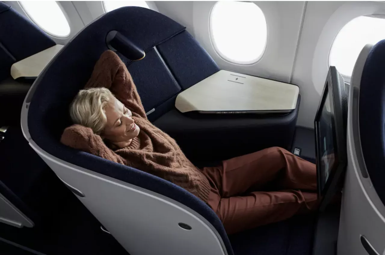 Ny analys: Flygets utsläpp kan halveras med färre premiumstolar