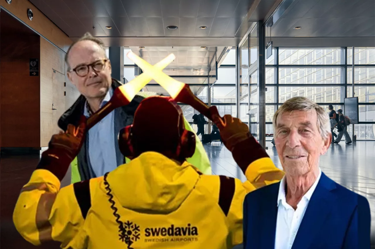 Swedavias vd Jonas Abrahamsson lämnar om ett par veckor Swedavia och tar istället över SJ. Nu tvättar han eftermälet med skruvad statistik. "Budskapet är att det går bra för inrikesflyget och särskilt från Arlanda. Tro honom inte," skriver Leif Holmkvist.