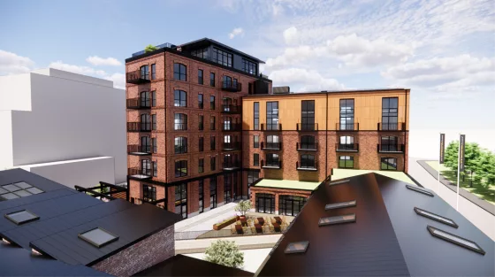 Visionsbild: Arkitektgruppen i Malmö AB