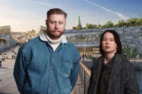 John Wenström och Desirée Jaks.