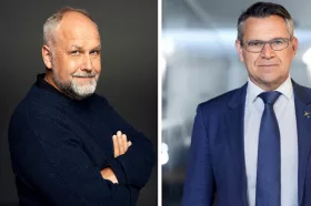 Jonas Sjöstedt och Fredrik Kämpfe. Foto: Pressbilder