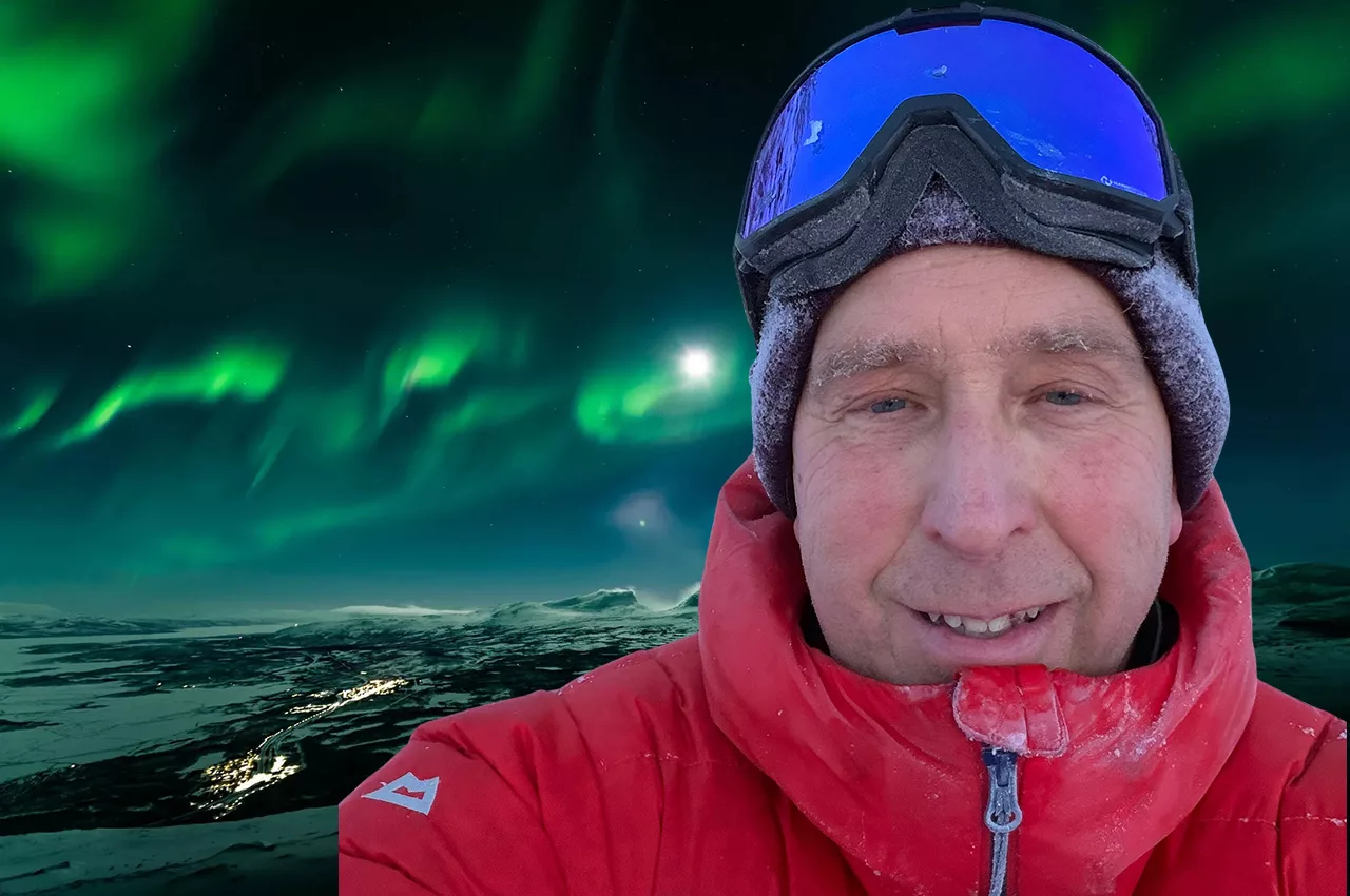 "Flyget är viktigt för oss, men har en helt annan typ av resenärer", säger Peter Salomonsson, vd för Kiruna Lappland.