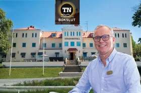 "Vi brukar årligen satsa 1,2–1,5 miljoner på underhåll. När vi är så små som vi är kan vi inte riskera att stå med en underhållsskuld," säger Markus Höglund, vd för Mjölby Stadshotell.