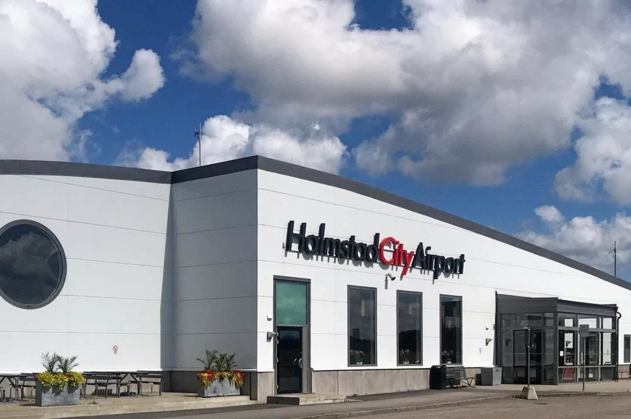 Halmstads flygplats.