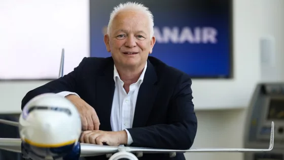 Eddie Wilson, vd för Ryanair.