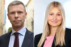 Svante Liljegren och Helena Lindahl.